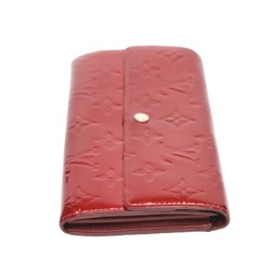 LOUIS VUITTON Portefeuille Sala Vernis Bifold Zipper Long Wallet M93530 Louis Vuitton Pomme d'Amour LV