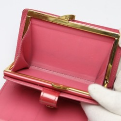 LOUIS VUITTON Porte Monet Bier Viennois Vernis Clasp Wallet with Card Pocket M9141F Louis Vuitton Framboise Bifold LV