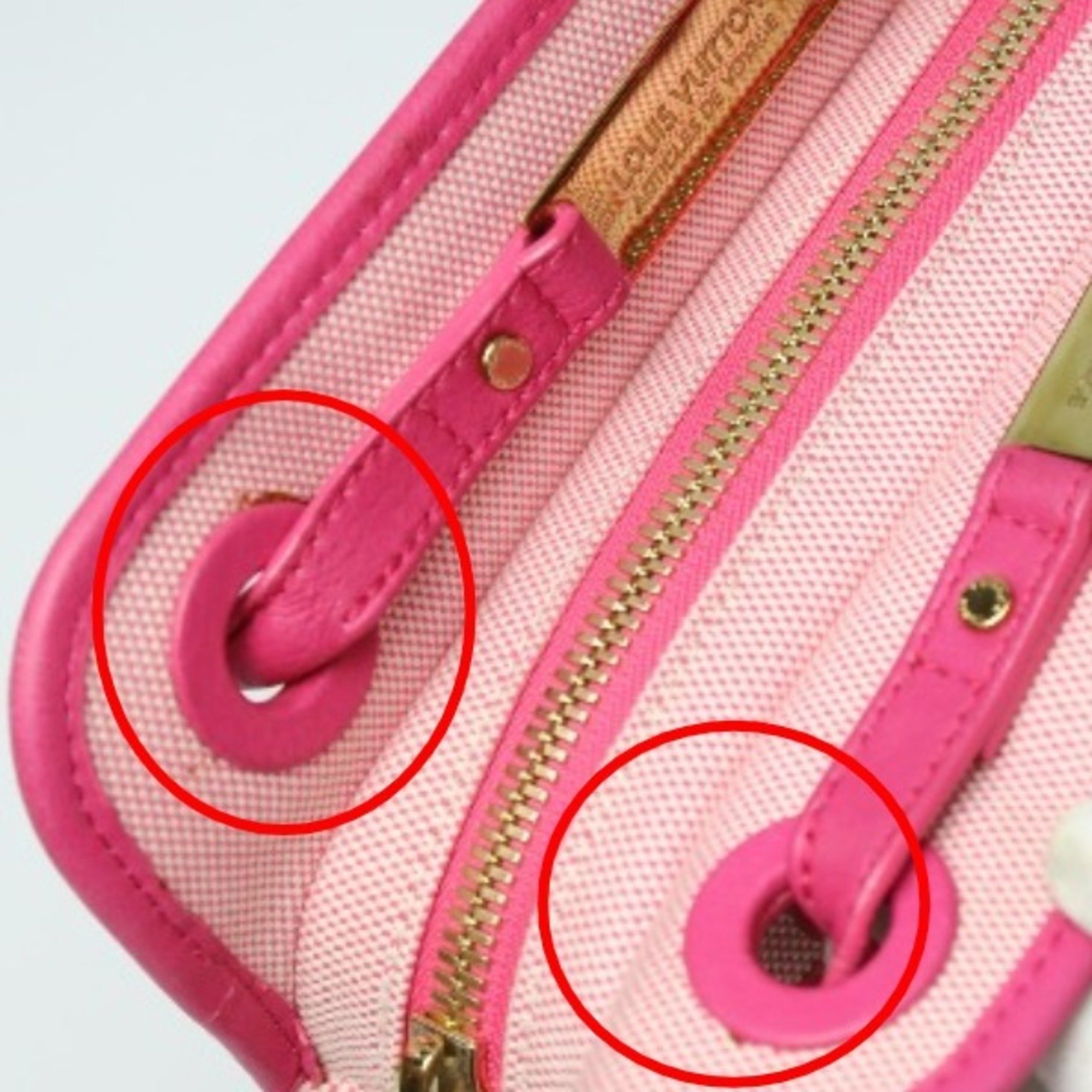 LOUIS VUITTON Rider Cruise Collection 2009 Spring/Summer Limited M92809 Louis Vuitton Pink Shoulder Bag LV