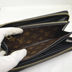 LOUIS VUITTON Round Zipper Monogram Zippy Wallet M61855 Louis Vuitton Noir Long LV