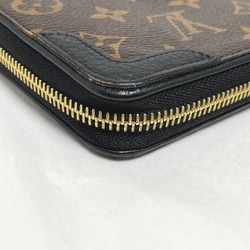 LOUIS VUITTON Round Zipper Monogram Zippy Wallet M61855 Louis Vuitton Noir Long LV