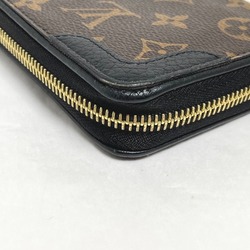 LOUIS VUITTON Round Zipper Monogram Zippy Wallet M61855 Louis Vuitton Noir Long LV