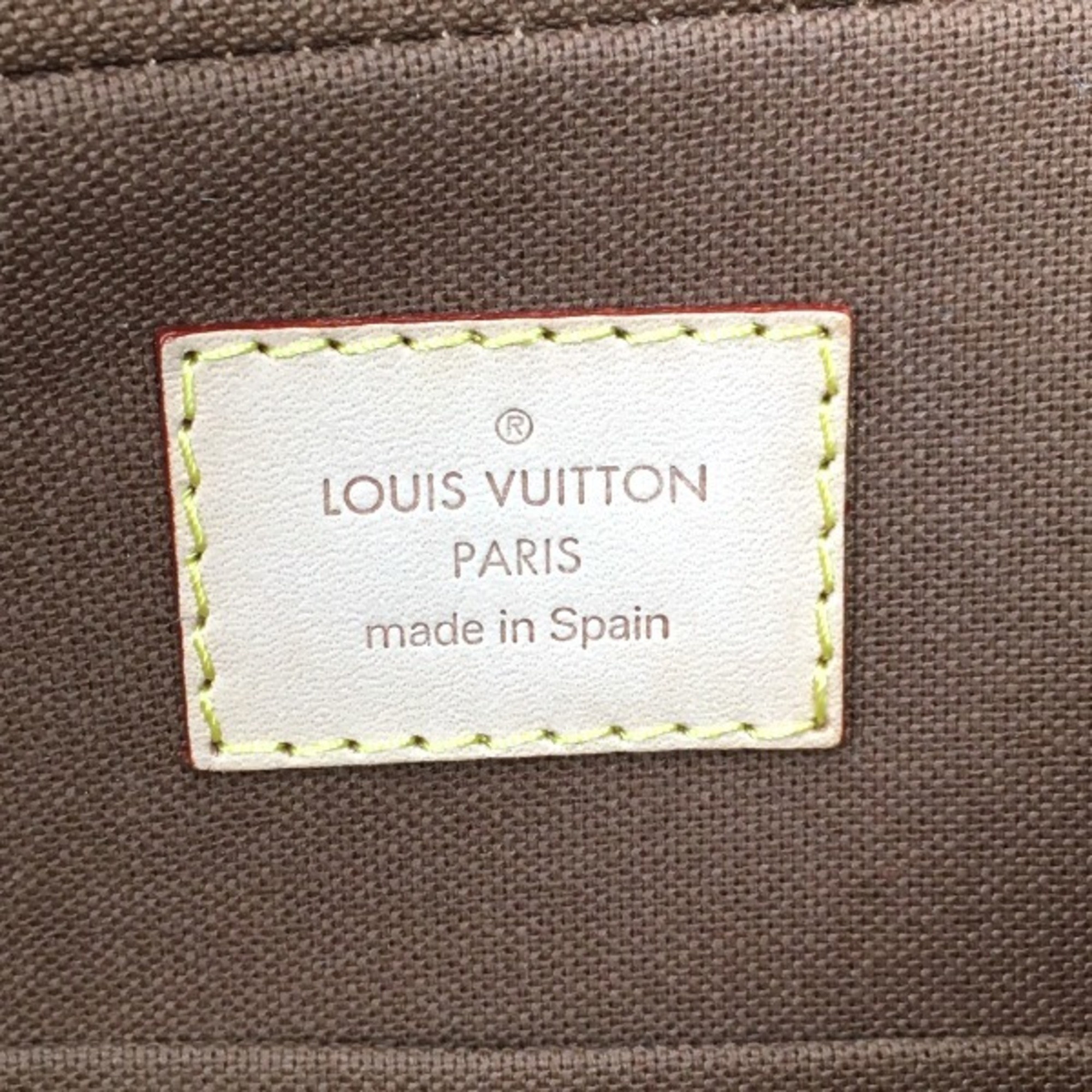 LOUIS VUITTON Travel Bag Monogram Sac Bosfort M40043 Louis Vuitton Brown Shoulder LV