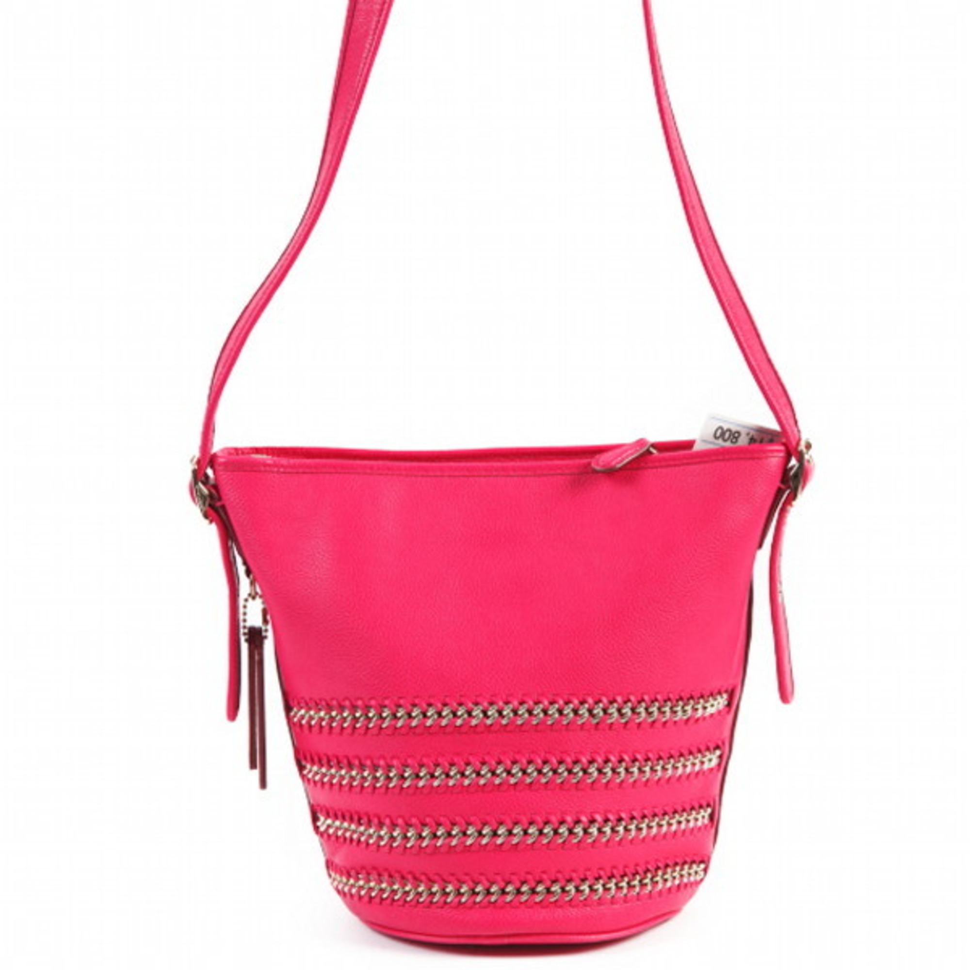 COACH Crossbody Calf Coach Pink Shoulder Bag