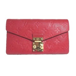 LOUIS VUITTON Long Wallet Monogram Portefeuille M62459 Louis Vuitton Red LV