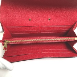 LOUIS VUITTON Long Wallet Monogram Portefeuille M62459 Louis Vuitton Red LV