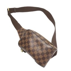 LOUIS VUITTON Waist Pouch Damier Jeronimos N51994 Louis Vuitton Brown Body Bag LV