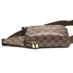 LOUIS VUITTON Waist Pouch Damier Jeronimos N51994 Louis Vuitton Brown Body Bag LV