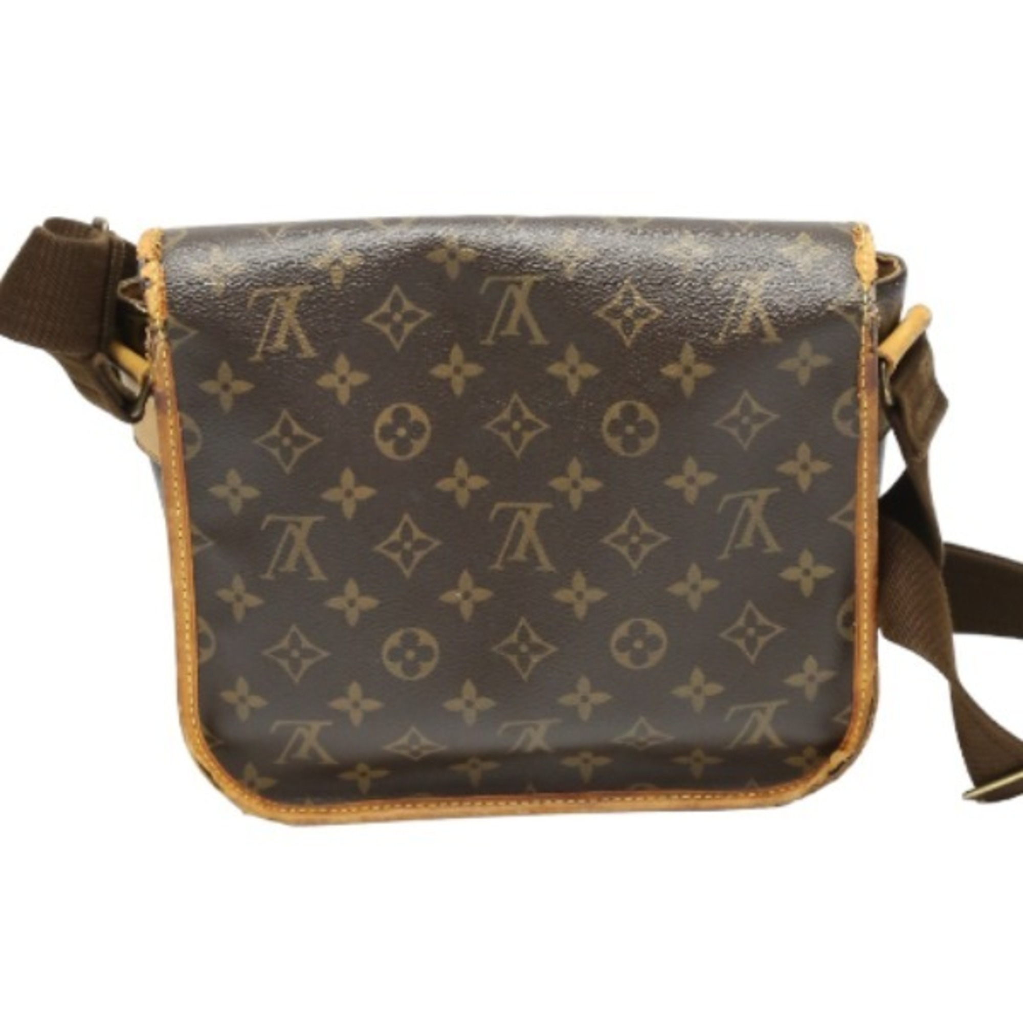 LOUIS VUITTON Monogram Messenger PM/Bosfall M40106 Louis Vuitton Brown Shoulder Bag LV