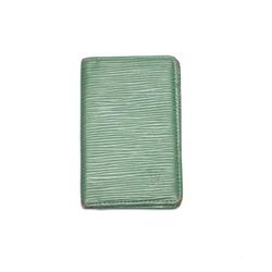 LOUIS VUITTON Business Card Holder Epi Pochette Cult Visit M56574 Louis Vuitton Green Case LV