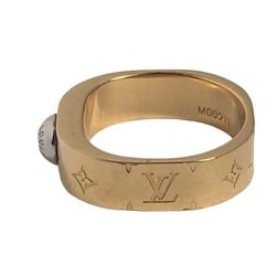 LOUIS VUITTON Ring Nanogram M Size M00211 Louis Vuitton Gold LV