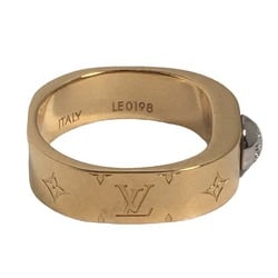 LOUIS VUITTON Ring Nanogram M Size M00211 Louis Vuitton Gold LV