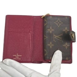 LOUIS VUITTON Bifold Wallet Monogram Portefeuille Juliet M69433 Louis Vuitton Fuchsia LV