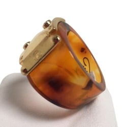 LOUIS VUITTON Ring M Size Burglock Milling M65203 Louis Vuitton Brown LV