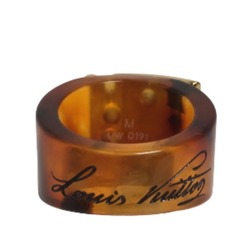 LOUIS VUITTON Ring M Size Burglock Milling M65203 Louis Vuitton Brown LV