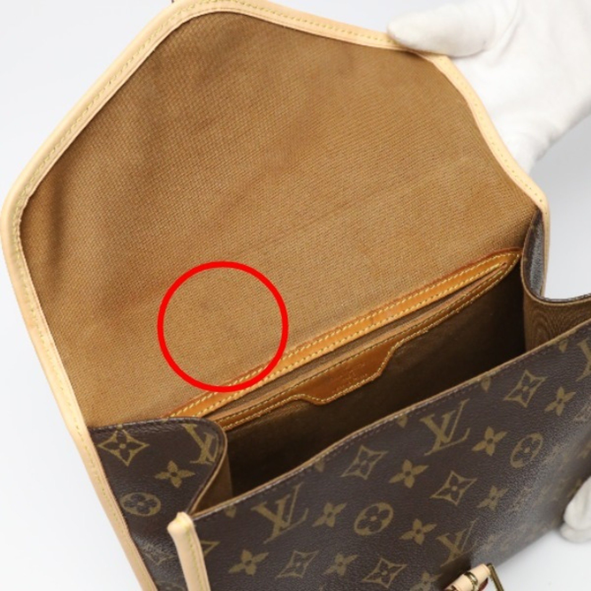 LOUIS VUITTON Monogram Bel Air M51122 Louis Vuitton Brown Handbag LV