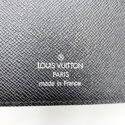 LOUIS VUITTON Notebook Case Epi Agenda MM Louis Vuitton Noir Cover LV