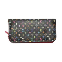 LOUIS VUITTON Portefeuille Unsolit Monogram Multicolor Zippered Coin Purse M93754 Louis Vuitton Long Wallet LV