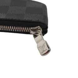 LOUIS VUITTON Coin Purse Key Case Graphite Pochette Cleat N60155 Louis Vuitton Gray LV