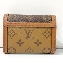 LOUIS VUITTON Portefeuil Dauphine Monogram Compact M68725 Louis Vuitton Brown Coin Case LV