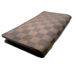 LOUIS VUITTON Portefeuilon Damier N62228 Louis Vuitton Brown Billfold LV