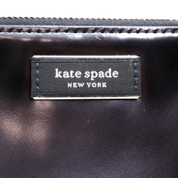 Kate Spade Thumb Icon Women's Pouch KB593A627 Leather Enamel Black