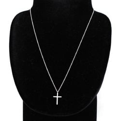 TIFFANY&Co. Cross Necklace 2.4g K18