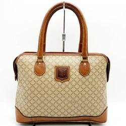 CELINE Macadam handbag tote bag beige PVC ladies fashion vintage M10