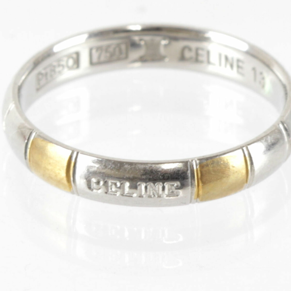 CELINE Ring 3.6g Pt850/K18 | eLADY Globazone