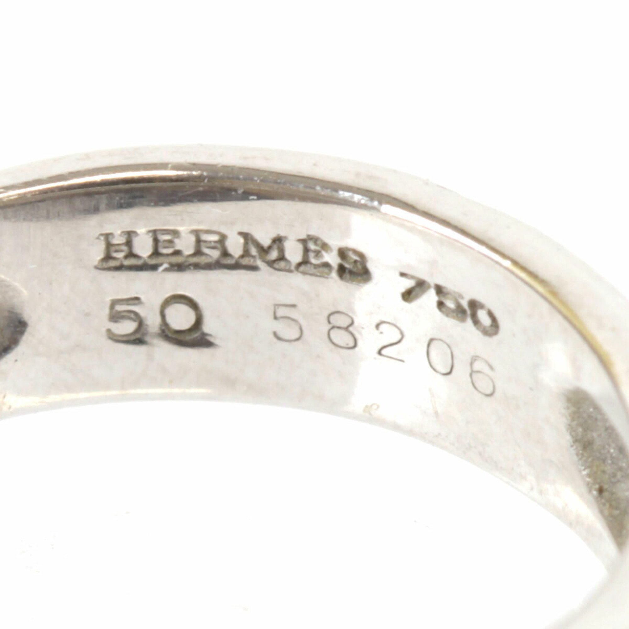 HERMES Two Boo Ring 7.0g K18