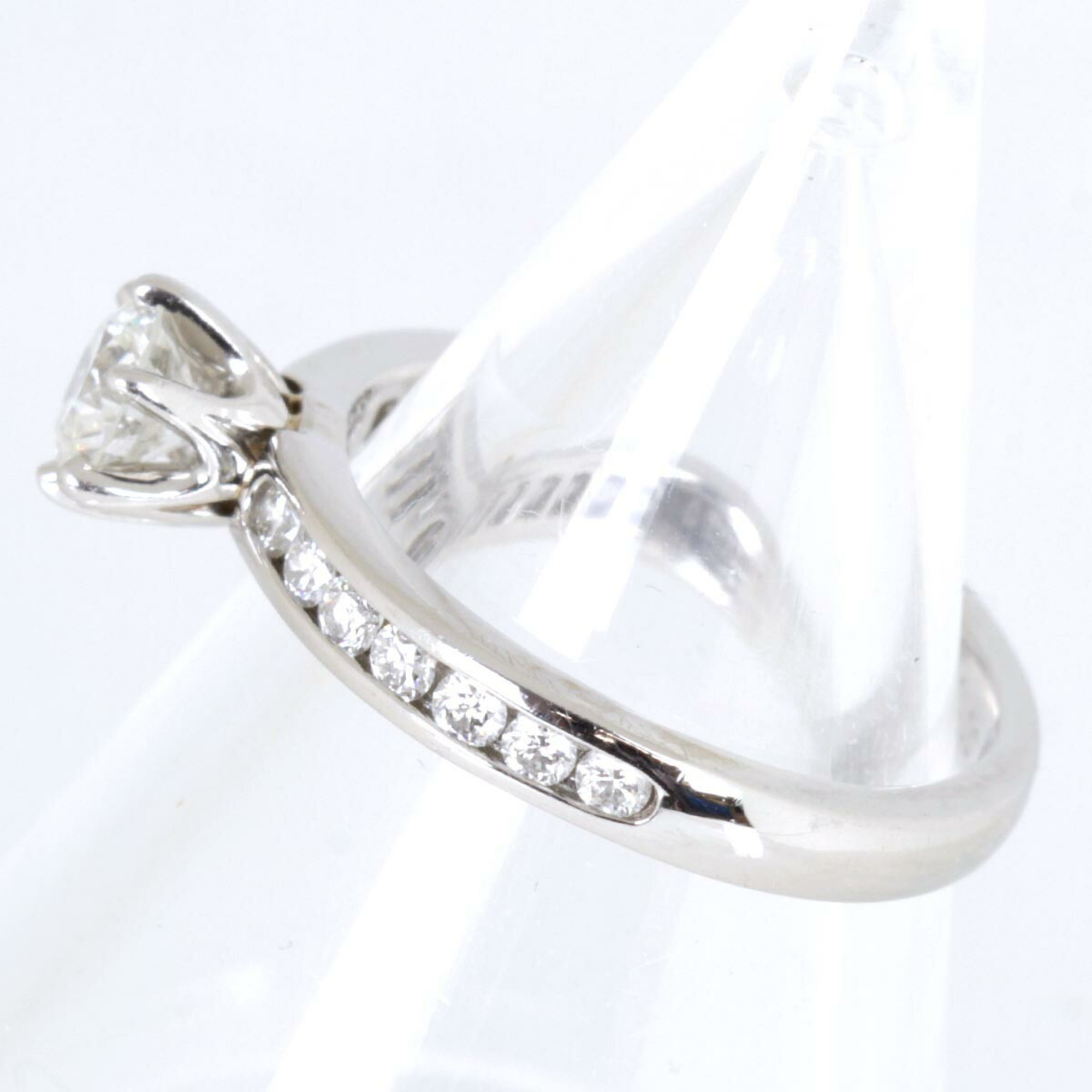 TIFFANY&Co. Ring Diamond 0.41ct 3.7g Pt950/Diamond