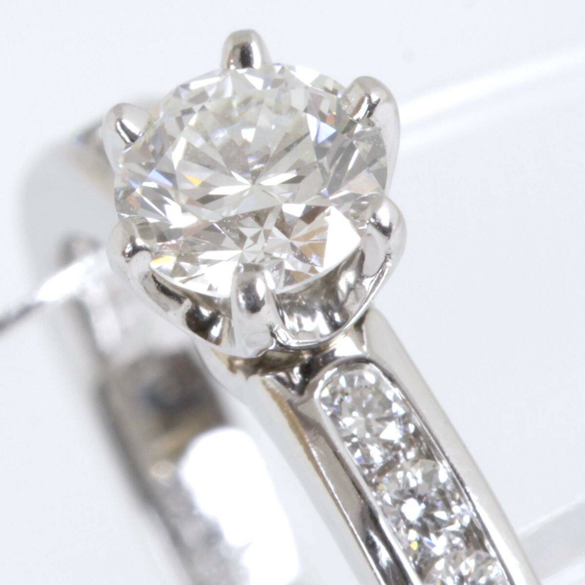 TIFFANY&Co. Ring Diamond 0.41ct 3.7g Pt950/Diamond