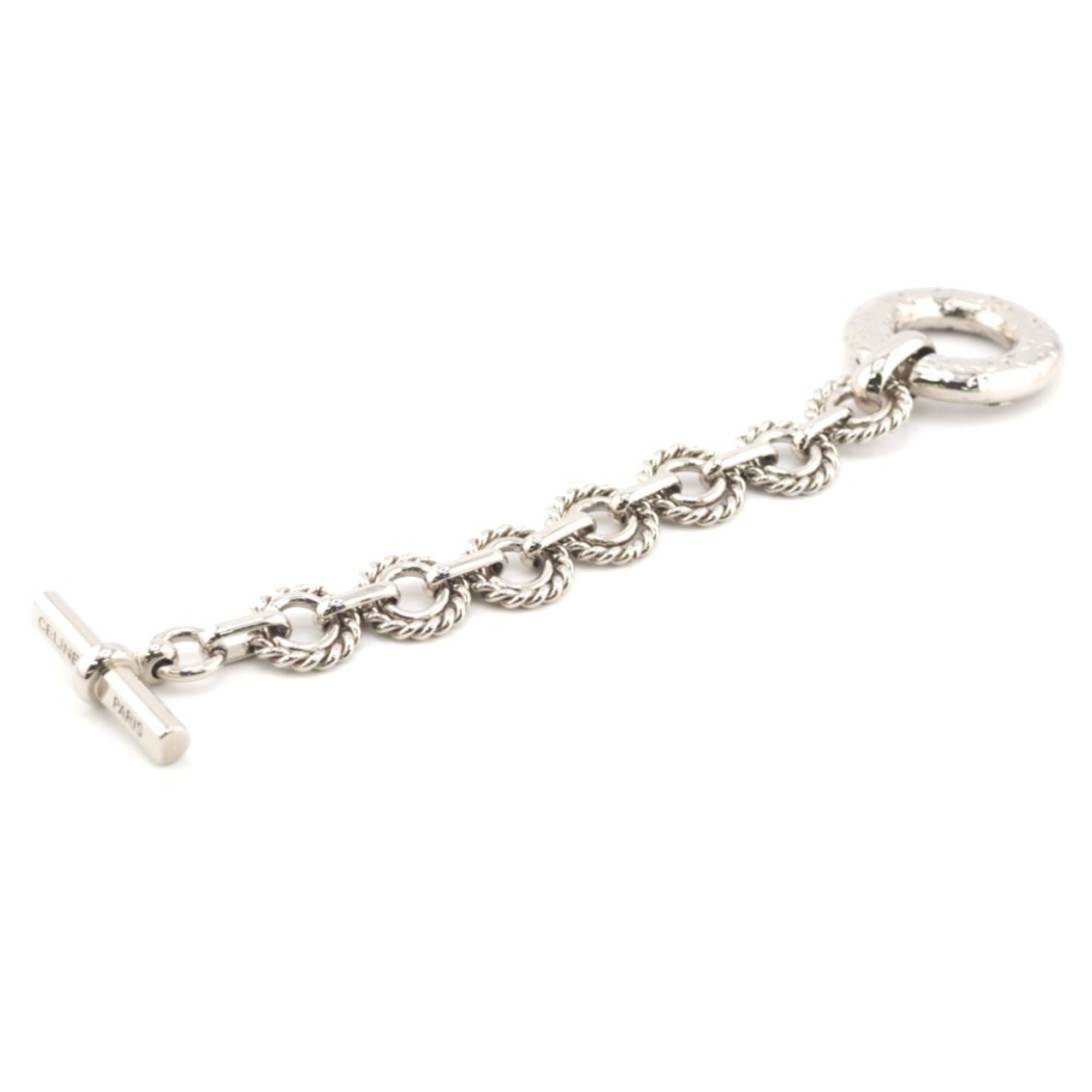 CELINE Vintage Twist Bracelet Silver Ladies | eLADY Globazone