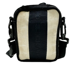CHANEL Sports Line Coco Mark Shoulder Bag Pochette Waist Pouch Nylon Black Beige A22059 Women's Men's