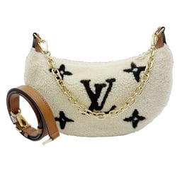 LOUIS VUITTON LV SKI Over the Moon M23321 RFID IC Chip New Current Monogram Giant Ladies Chain Bag Shoulder Half Shearling Mouton