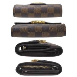 LOUIS VUITTON Portefeuil Joy Trifold Wallet Damier Ebene N60034 TN1191