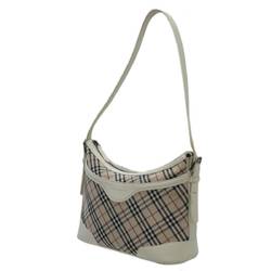 BURBERRY Shoulder bag Nova check white