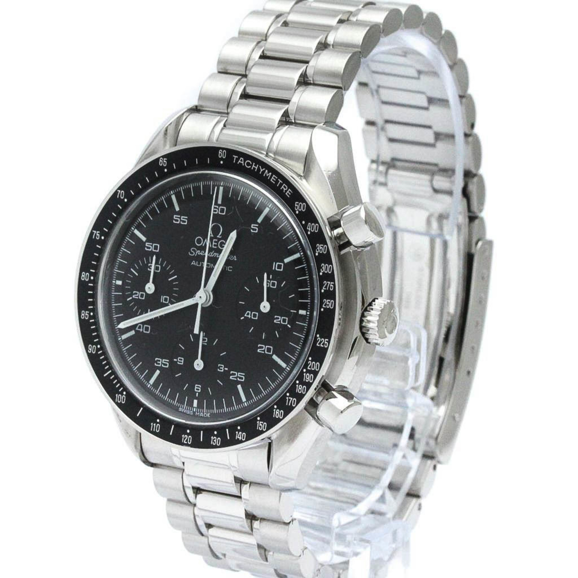 Polished OMEGA Speedmaster Automatic Steel Mens Watch 3510.50 BF566348
