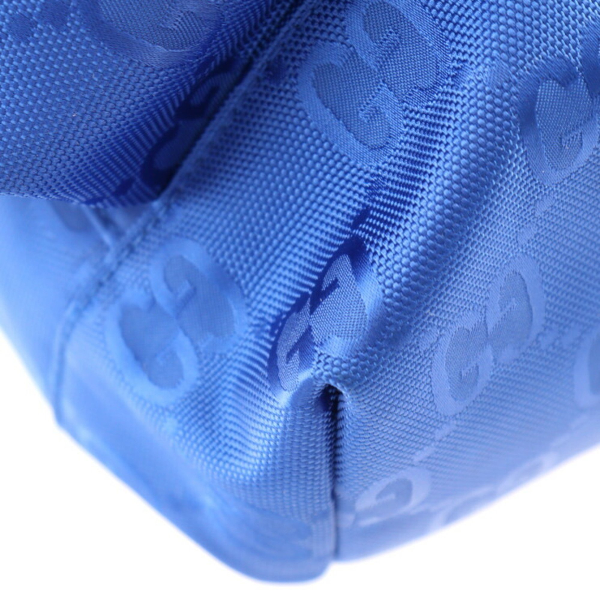 GUCCI Off the Grid Backpack Rucksack/Daypack 626160 GG Nylon Leather Blue Beige Silver Hardware Japan Limited Color