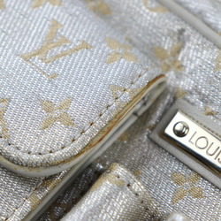 LOUIS VUITTON Louis Vuitton McKenna Handbag M92362 Monogram Shine Leather Silver Gold Hardware Chain Shoulder Bag