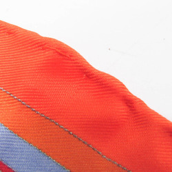 Hermes CARRE 90 Flanerie A Versailles Women's Silk Scarf Multi-color,Orange