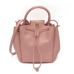 Burberry PEONY 8045043 Women's Leather Handbag,Shoulder Bag Light Pink