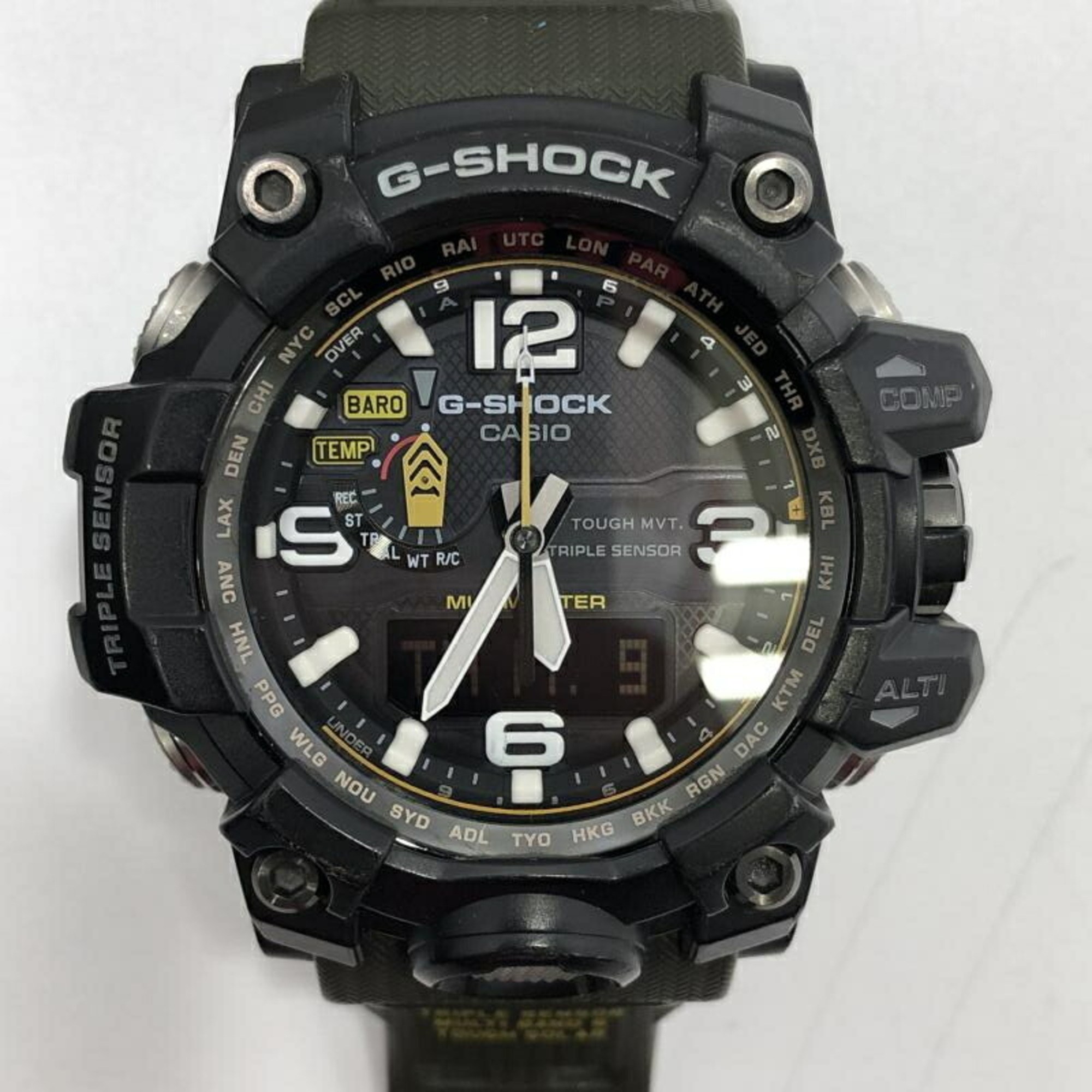 G-SHOCK MADMASTER GWG-1000-1A3JF Khaki Tough Solar/Radio Watch G