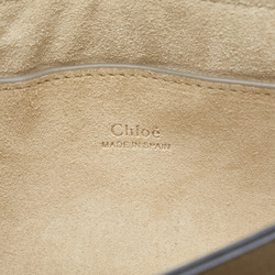 Chloé Chloe Faye Shoulder Bag Blue Leather Women's