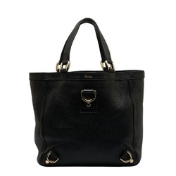 Gucci Abbey Handbag Tote Bag 130739 Black Leather Women's GUCCI