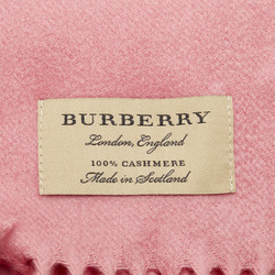 Burberry Scarf Pink Cashmere Women's BURBERRY