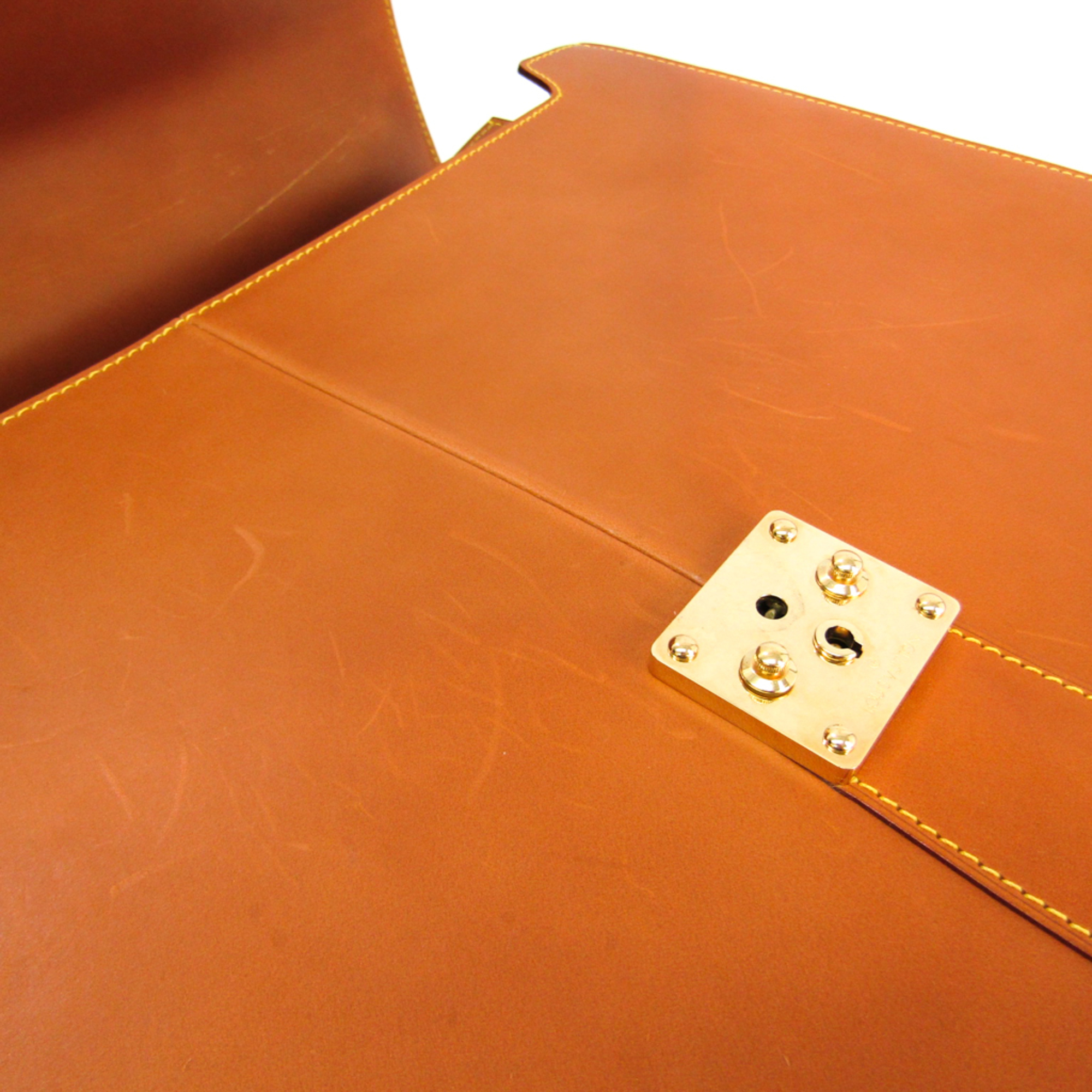 Louis Vuitton Nomad Atacama 3 Compartiments M80313 Men's Briefcase Caramel