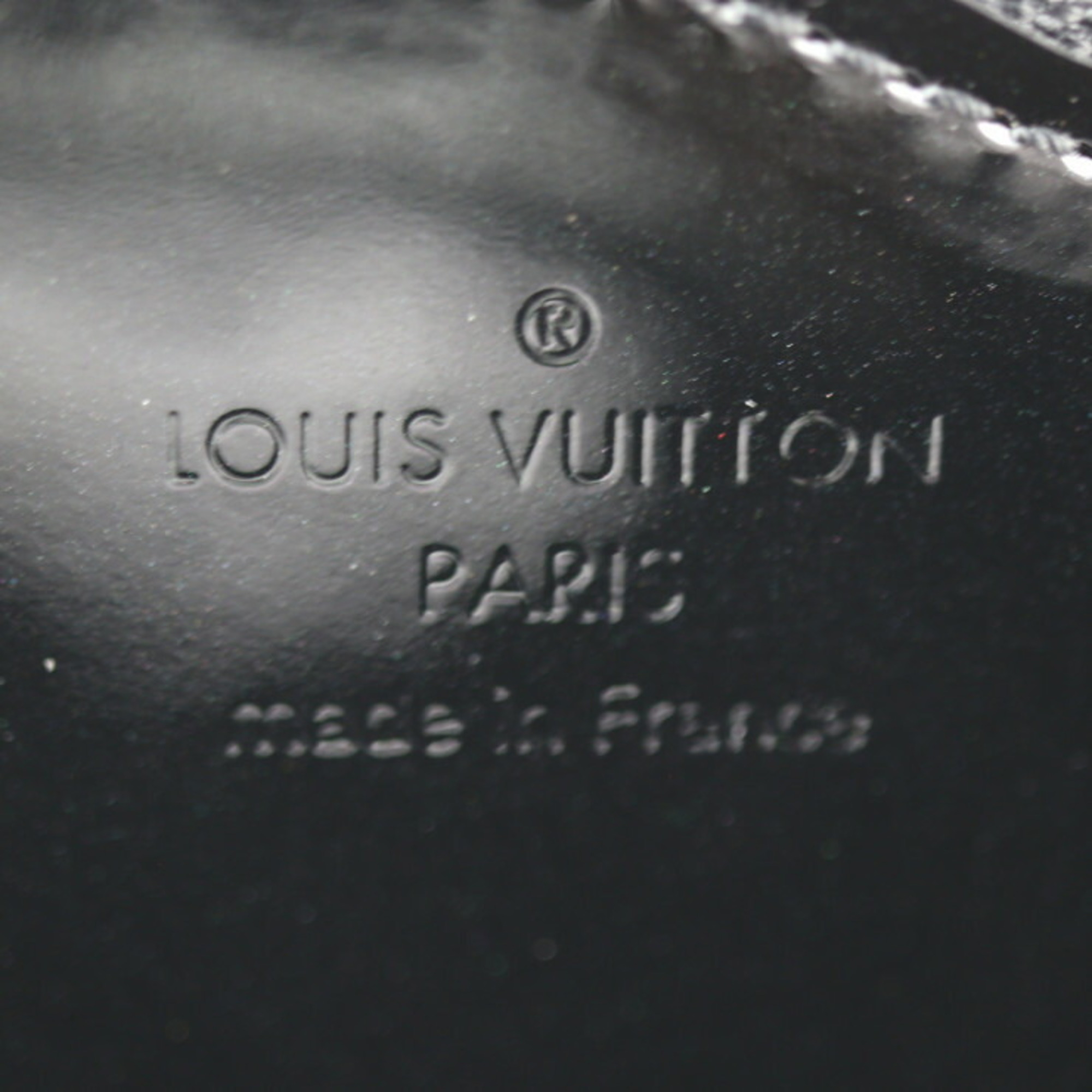 LOUIS VUITTON Portomone Voiture Coin Case M50420 Patent Leather Multicolor Gold Hardware Purse Car Vuitton