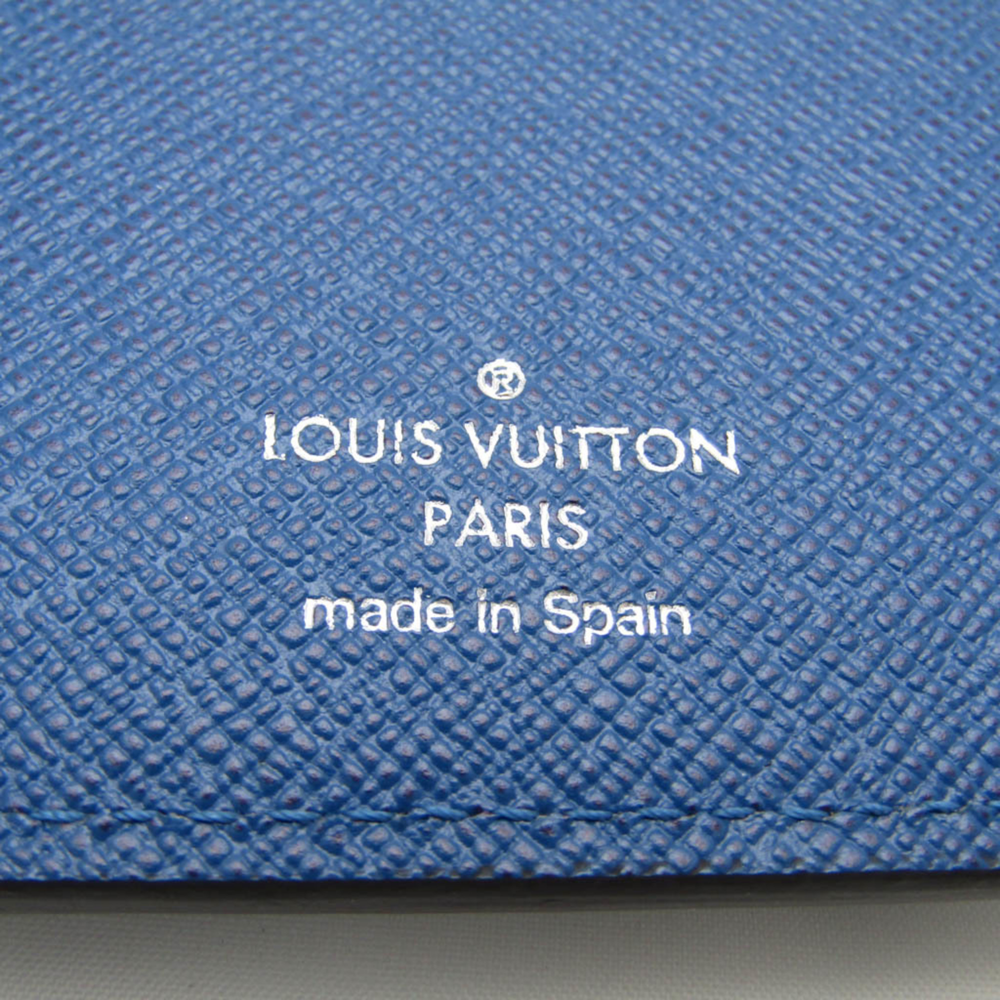 Louis Vuitton Epi Brazza Wallet M60616 Men's Epi Leather Long Wallet (bi-fold) Bleu Celeste