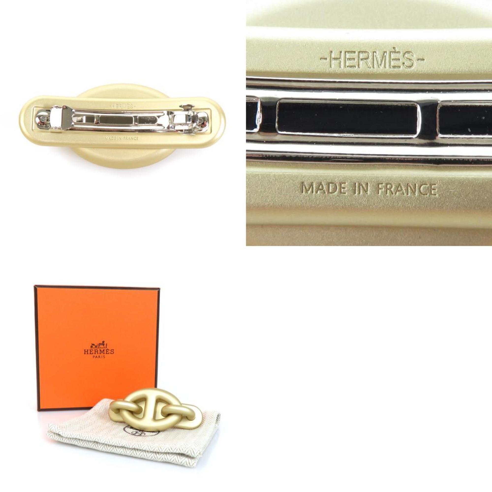 HERMES Valletta Chaine d'Ancre Metal Light Gold Ladies